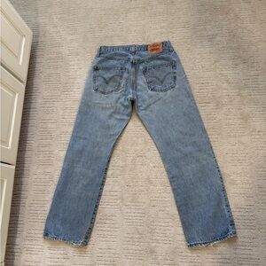 VTG Levi's Men’s Light Blue Straight Jeans
